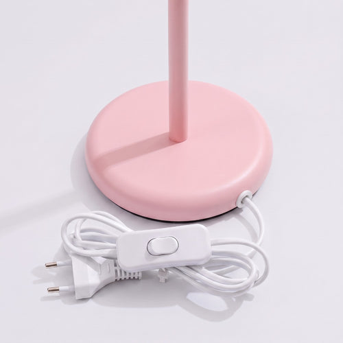 Sollux Lighting Tafellamp RAYO roze - 14,5x14,5x43cm