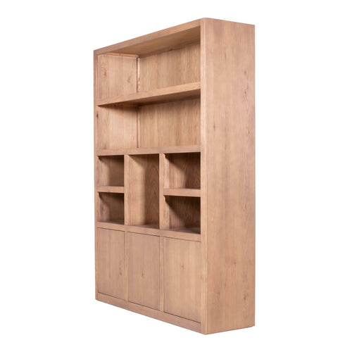 DÉJA Living Wandkast Liam Bruin Hout - 160x46x220cm - vtwonen shop