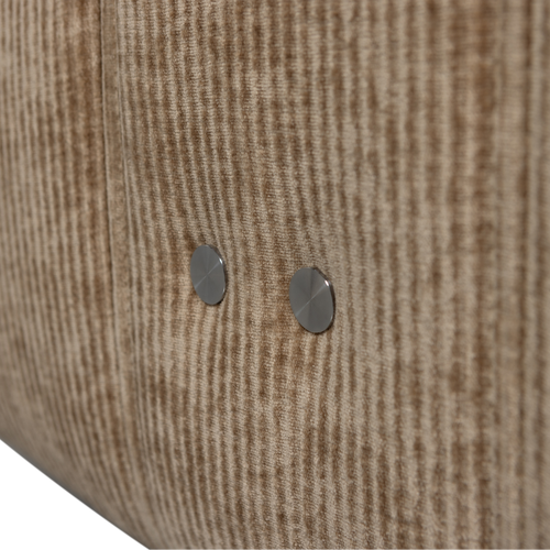 WOOOD relaxfauteuil elektrisch Hein - Geweven Ribstof - Lichtbruin - vtwonen shop