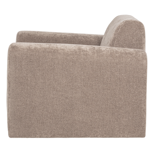 WOOOD fauteuil slub Umina - Chenille - Naturel