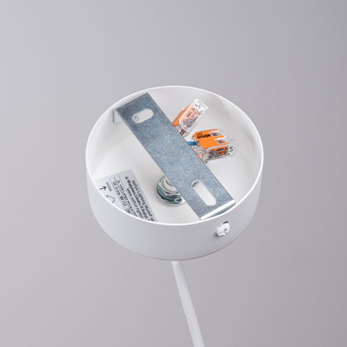 Sollux Lighting Hanglamp HYPERION 1 wit - 20x20x125cm