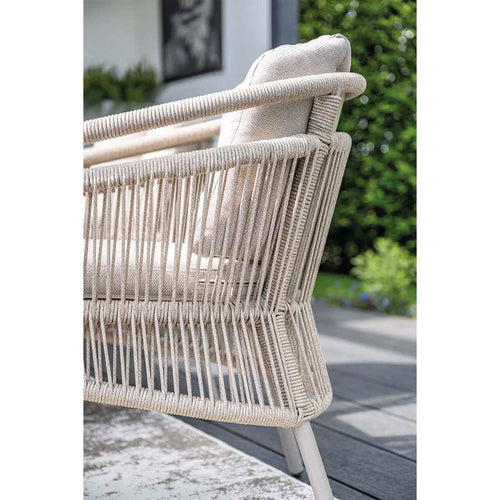 Garden Impressions tuinset Sorong - Tulli - taupe - Ø148x75 - 6-delig - vtwonen shop