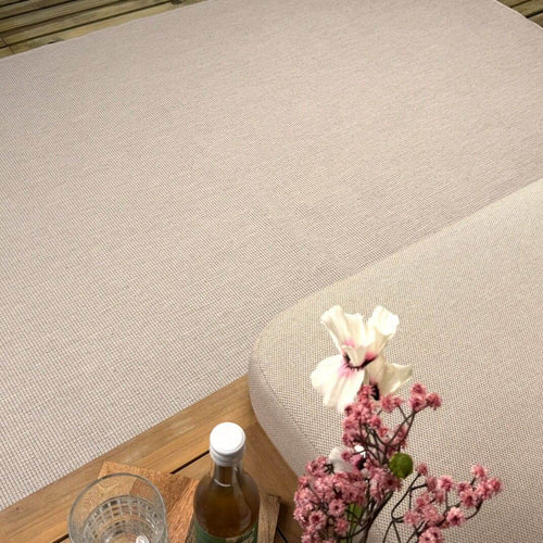 Buitenkleed Tone wit/naturel - Interieur05 - 240 x 340 cm