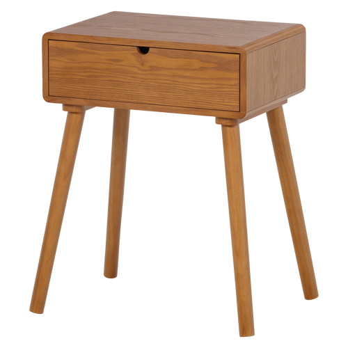 WOOOD nachtkastje/ bijzettafel Nelo - Hout - Bruin - 54x36x30