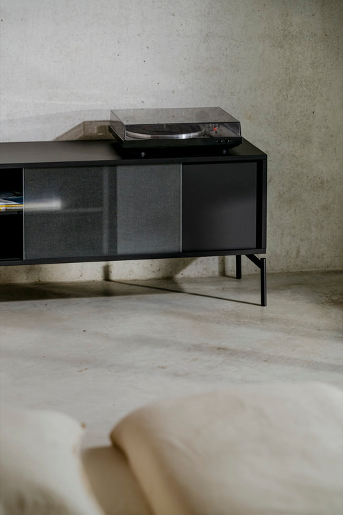 noo.ma MET Mini TV-standaard - Vulcano Black
