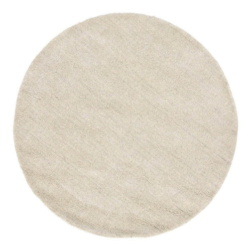 Interieur05 Rond berber vloerkleed Beige Nador