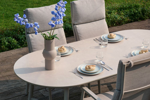 Hartman Tuintafel Flora - Beige Keramiek - 220x100x75cm - vtwonen shop