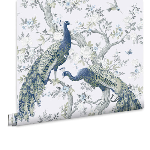 Laura Ashley Vliesbehang - Belvedere Midnight