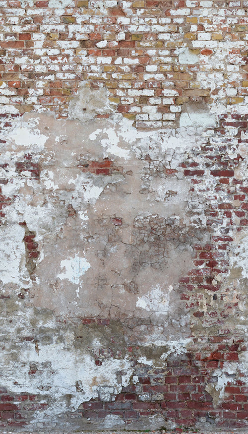 Livingwalls fotobehang steen beige, grijs, bruin en rood - 159 x 280 cm - AS-392501 - vtwonen shop