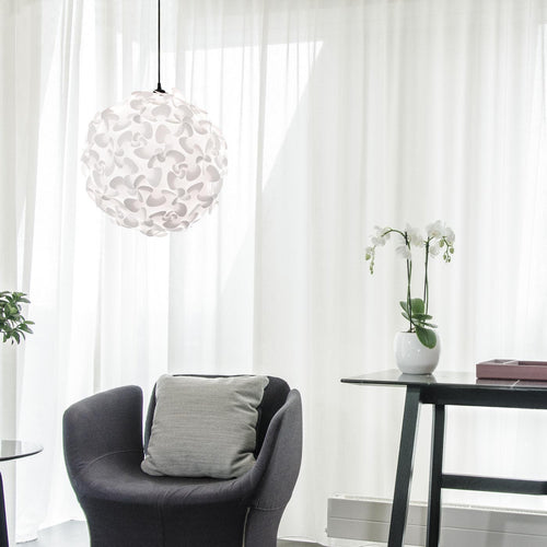 Umage Lora Medium hanglamp white - met koordset wit - Ø 45 cm - vtwonen shop