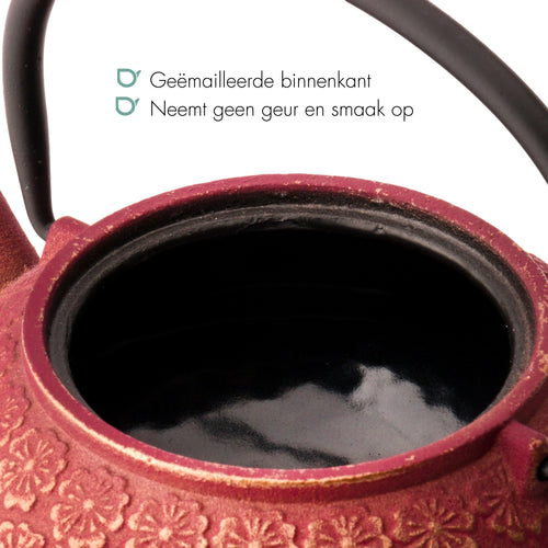 Bredemeijer - Giftset Shanghai 0,6L roze/goud