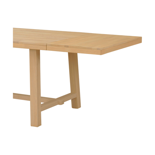 Rowico Home Brooklyn verlengstuk naturel voor Brooklyn eettafel - 50 x 95 cm - vtwonen shop