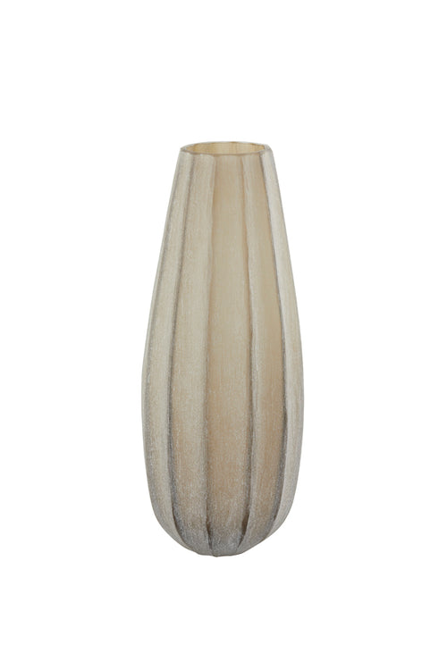 Light & Living vaas BRADLEY - Ø17.5x44.5cm - bruin
