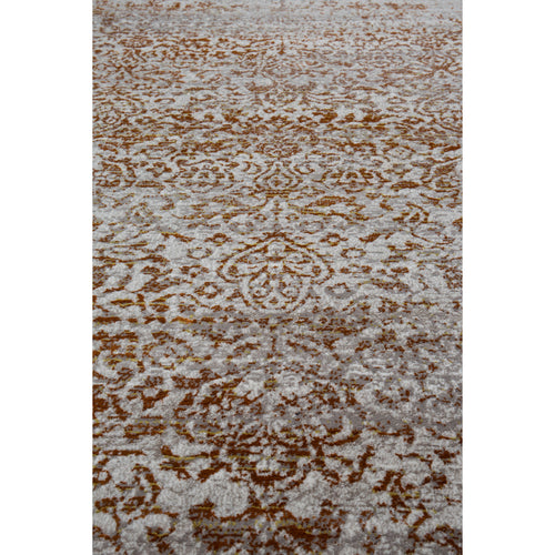 Zuiver Magic Vloerkleed 200x290 Grijs/Oranje