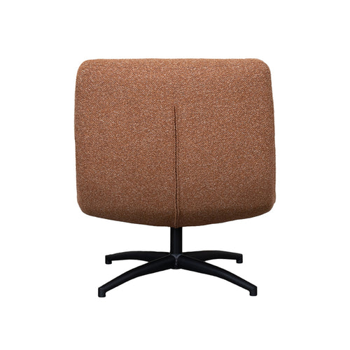 LABEL51 Fauteuil Calix - Oranje Bouclé - Draaibaar - vtwonen shop