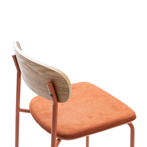 Calicosy - ADRIANA Set van 2 krukken - Grijs - 48x42x66 cm