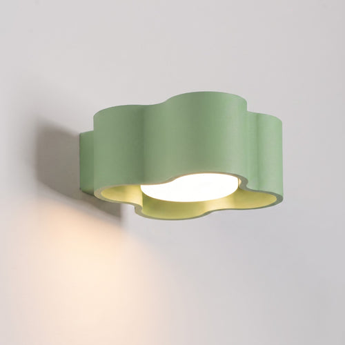 Sollux Lighting Wandlamp OVIO saliegroen Gx53 - 12x14,5x6cm