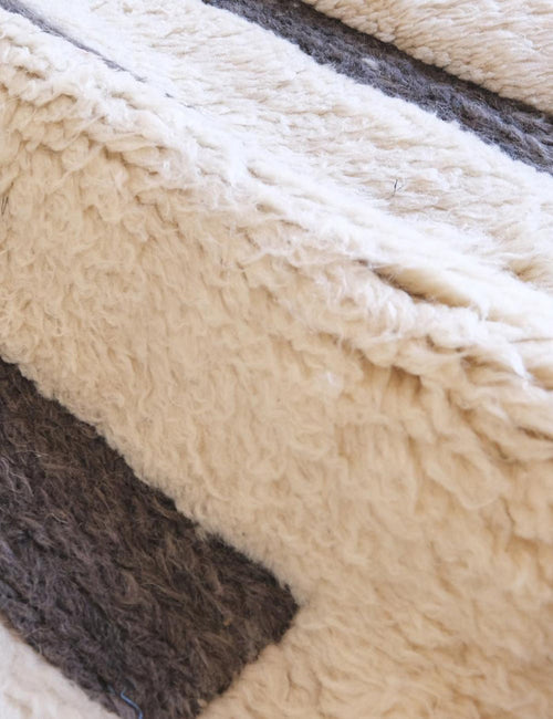 AFK Living vloerkleed Berber - handgemaakt - Wol - 250 x 350 cm