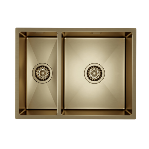 LOMAZOO Spoelbak Keuken Goud Maxion - 61,5 x 41 cm - RVS