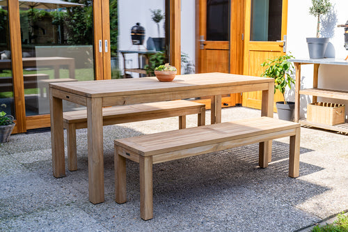 MaximaVida teakhouten tafel Java 180 x 80 cm - vtwonen shop