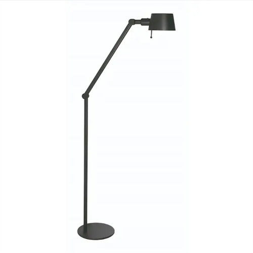 Freelight vloerlamp Sovrano - 1 lichts - 40  x 155   cm - zwart - vtwonen shop