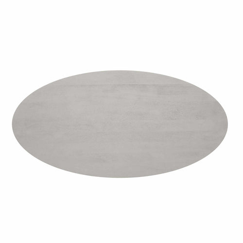 StarFurn Eettafel Solana - Ovaal Taupe Hout - 210x110x76cm - vtwonen shop
