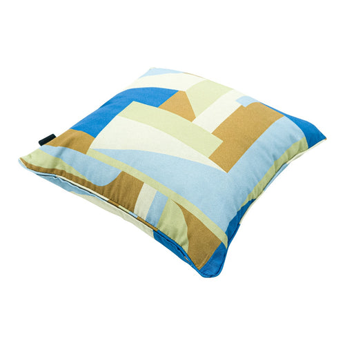 Madison Sierkussen Patch azuur 50x50 cm - paspel - vtwonen shop