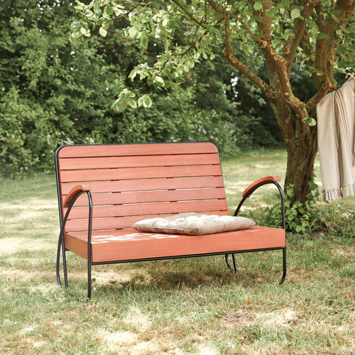 Tikamoon Key Wood - Vierzits massief acacia loungeset - Naturel