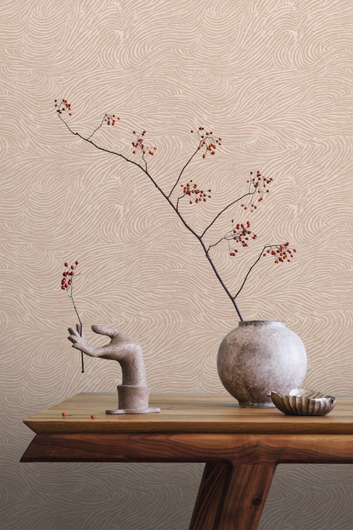 Vintage Rustieke Plant Bloem 3D Behang Effect Mural Studie Vintage Rustieke Plant Bloem 3D Behang Effect Mural Studie