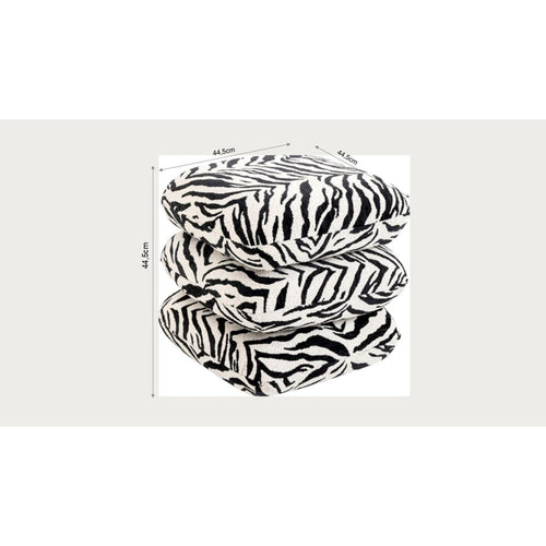 Kare Design Draaikruk Pepino 45x45cm bruin