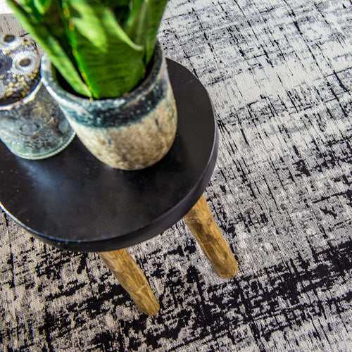 Louis De Poortere vloerkleed Metro Black & White - grijs - 200x280cm - vtwonen shop