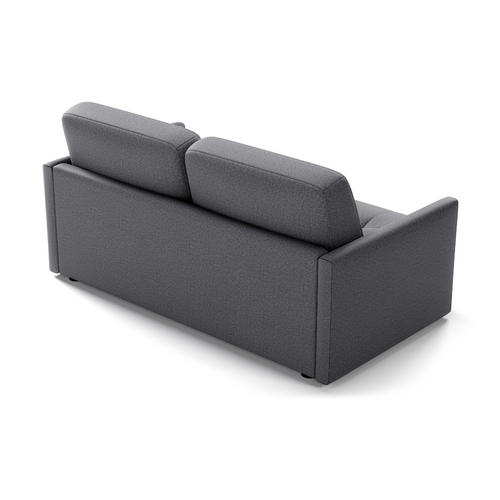 Calicosy - COSENZA Slaapbank 3-zits - Grijs - 100x175x87 cm