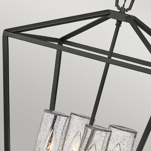 Elstead Hinkley Alford Outdoor hanglamp museum zwart, IP44