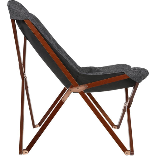Lesli Living bistrostoel grijs - zwart - 73x85x95cm