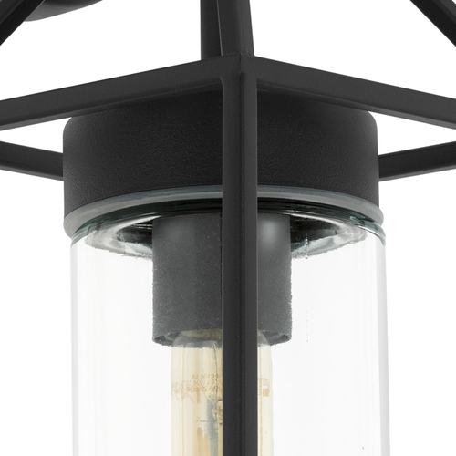 EGLO wandlamp buiten Trecate - e27 - 35,5 cm - zwart