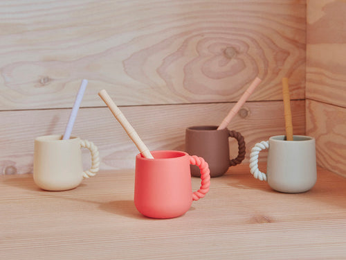 OYOY Mok - Set van 2 Mellow - silicone