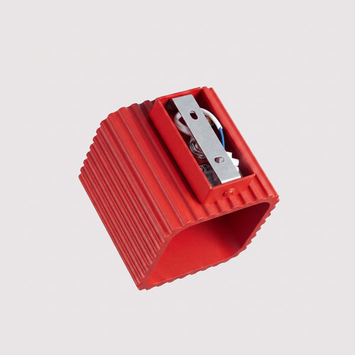 Sollux Lighting Wandlamp RIFF rood G9 - 10x12x10cm