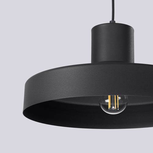 Sollux Lighting Hanglamp BILO zwart - 35x35x120cm