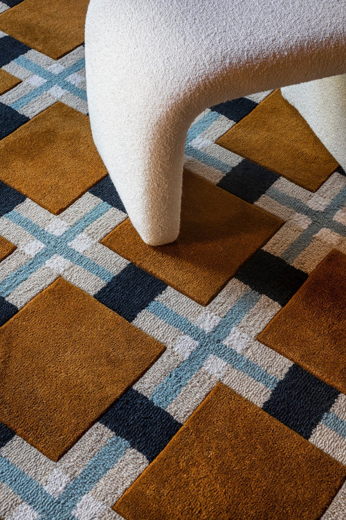 Flatweave In- & Outdoor carpet Caen natural-brown in Handmade-Look 160x230 cm - vtwonen shop