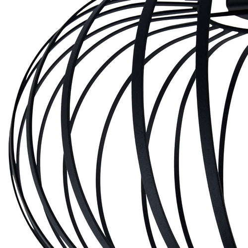 Lighto | Design plafondlamp zwart 39cm Ø | Julia - vtwonen shop