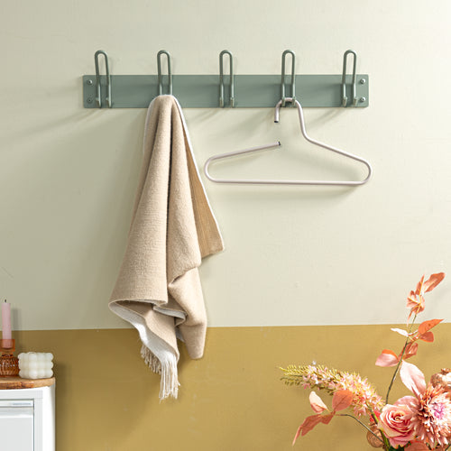 Spinder Design kapstok Miles 5 - Dusty Green - 15 haken - vtwonen shop