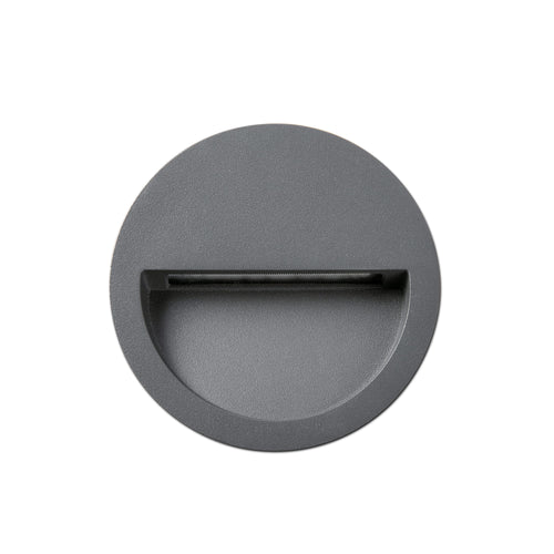 Faro Poma Poma LED inbouw buitenwandlamp donkergrijs IP65 kleurtemperatuur 2200-4000K