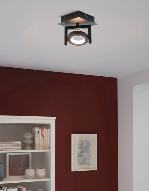 EGLO opbouwspot Trastanello - led - 1 lichts - zwart - vtwonen shop