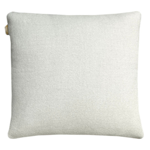 Malagoon kussen - beige dubbelzijdig - 50x50cm gerecycled wol