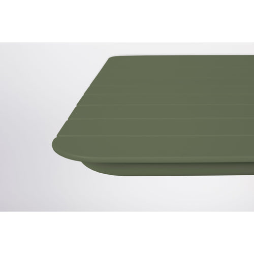 Zuiver Vondel Tuintafel/ Bistrotafel Vierkant 71x71 cm Aluminium Groen - vtwonen shop