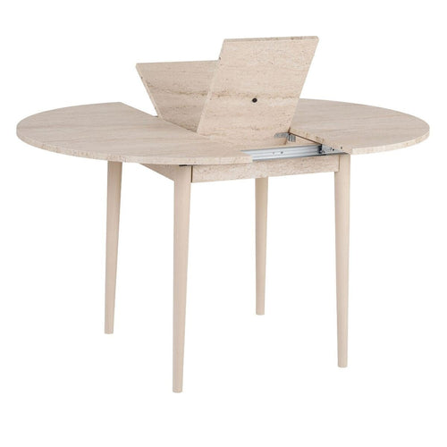 Calicosy - Ronde uitschuifbare eettafel KLARA - 100x100x75 cm