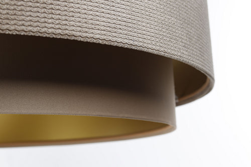 bpskoncept hanglamp Doblo Elegant - beige - Ø60 cm