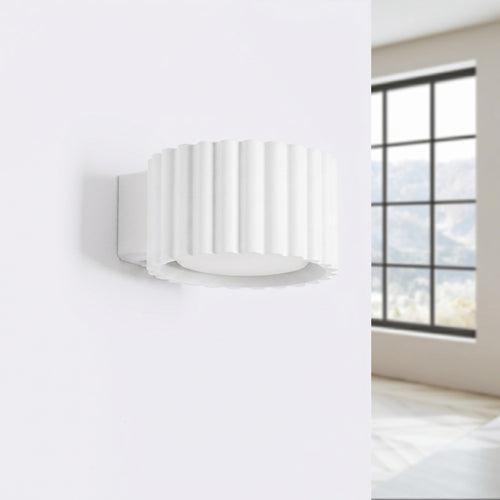 Sollux Lighting Wandlamp AURA wit Gx53 - 10x12x6cm