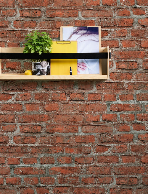 A.S. Création behang bakstenen roest bruin - 53 cm x 10.05 m - AS-361392 - vtwonen shop