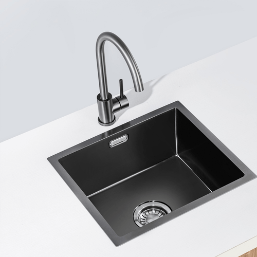 LOMAZOO keukenkraan Cedric - mengkraan - gun metal black